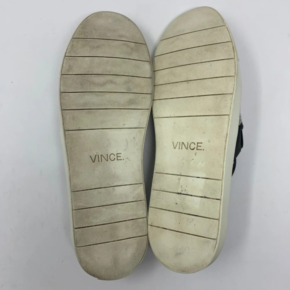 Vince‎ Preston 3 Slip-On Mesh Sneaker Black & White - Picture 8 of 8